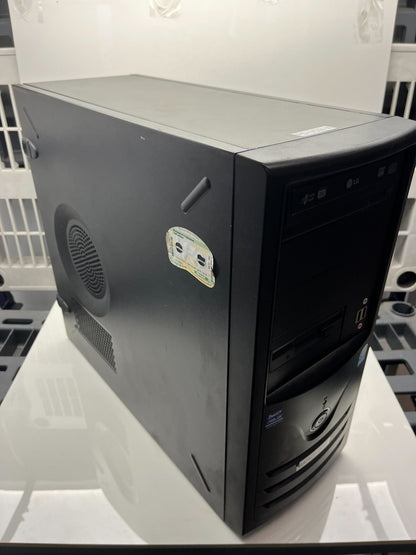 CUSTOM RETRO GAMING PC PentiumD3.40GHz nVidia GeForce210 1GB RAM 200GB HDD No OS