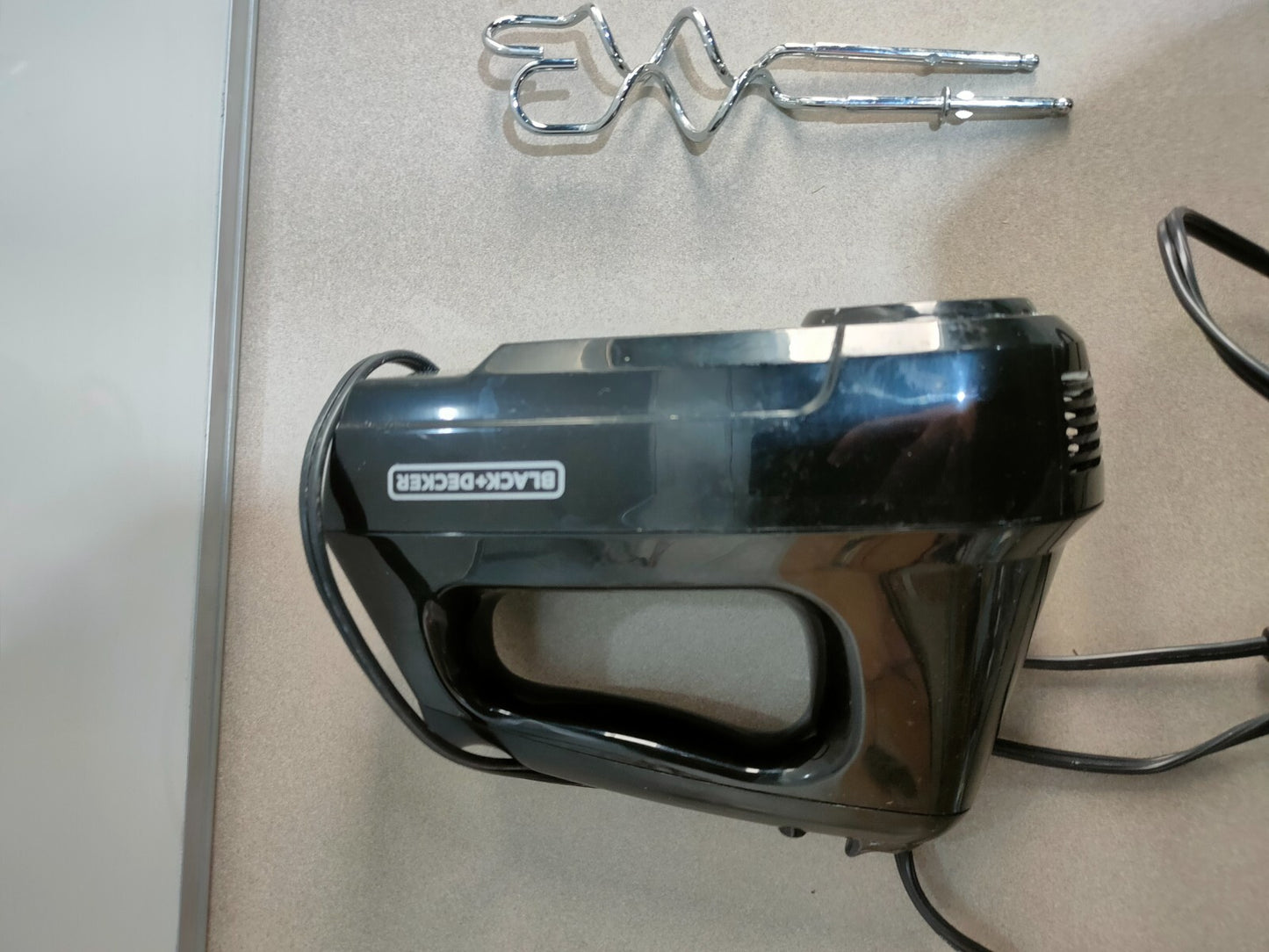 6-Speed Hand Mixer with Turbo Boost, Black