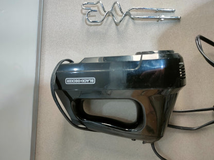 6-Speed Hand Mixer with Turbo Boost, Black
