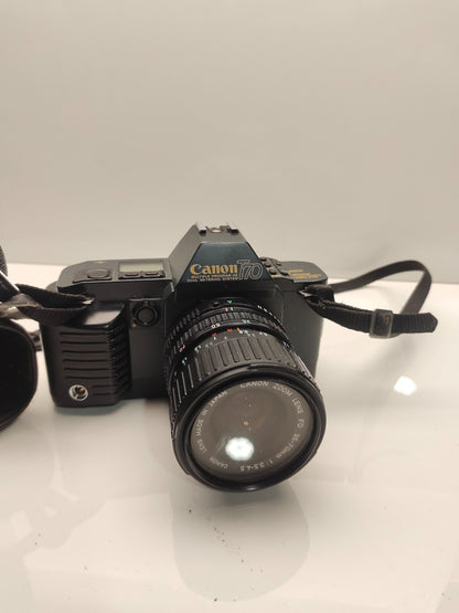 Canon T-70 Film Camera with 35-70mm f/3.5-4.5 FD Lens