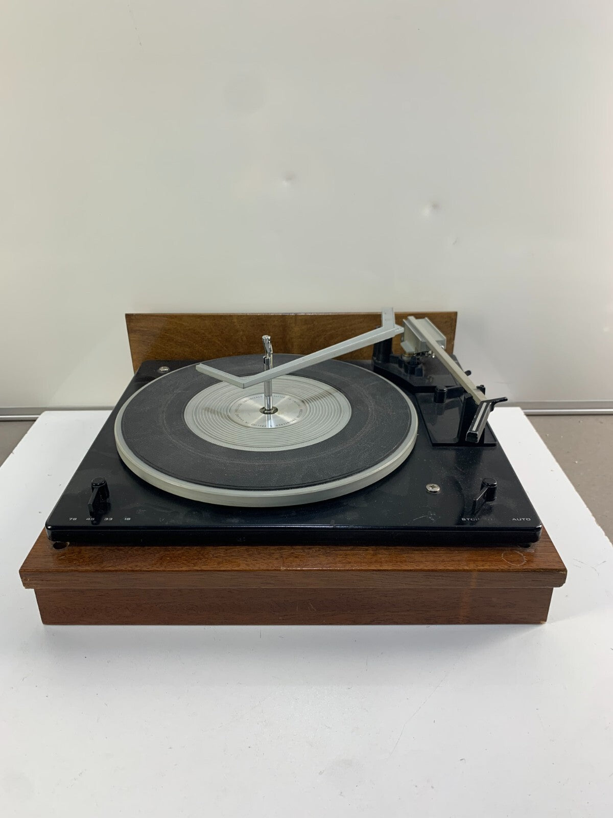 Glenburn Turntable Record Player For parts