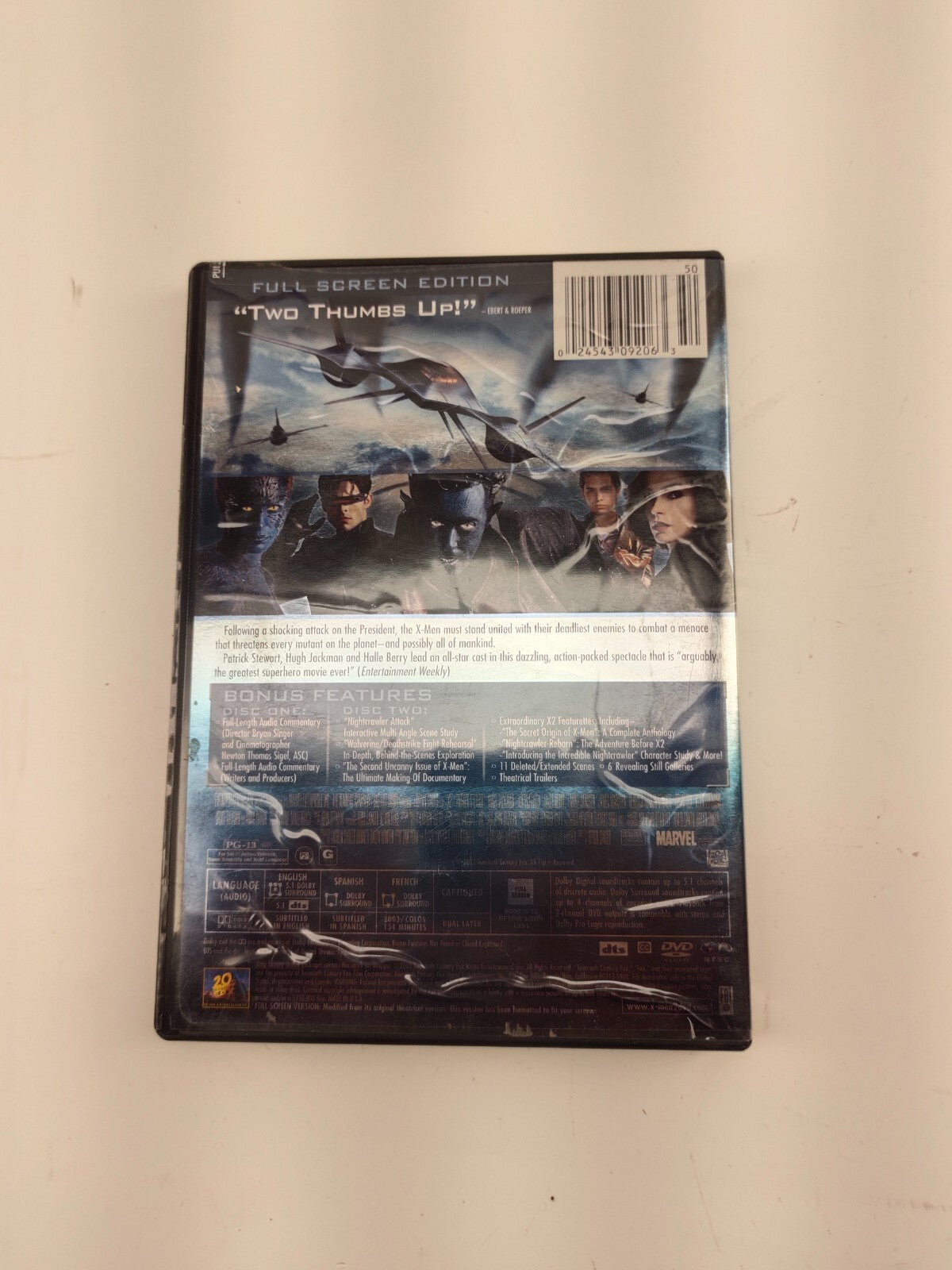 X2: X-Men United (Two-Disc Widescreen Edition) - DVD