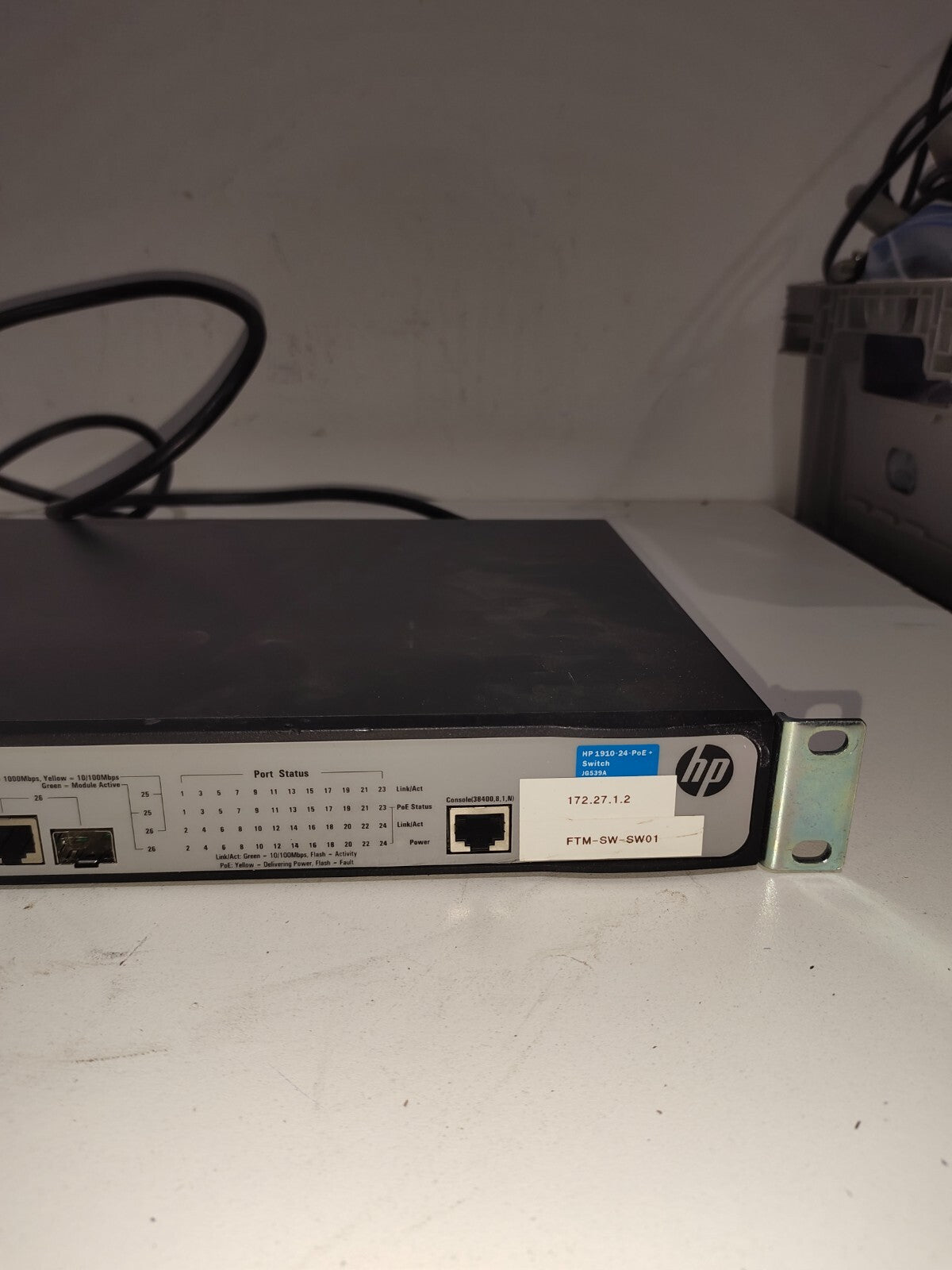 JG539A HP Office Connect 1910 24-POE+ 24-Port Ethernet Switch HNGZA-HA0004