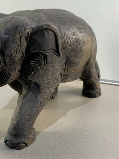 Beautiful Elephant Wood Handcarved Home Decor