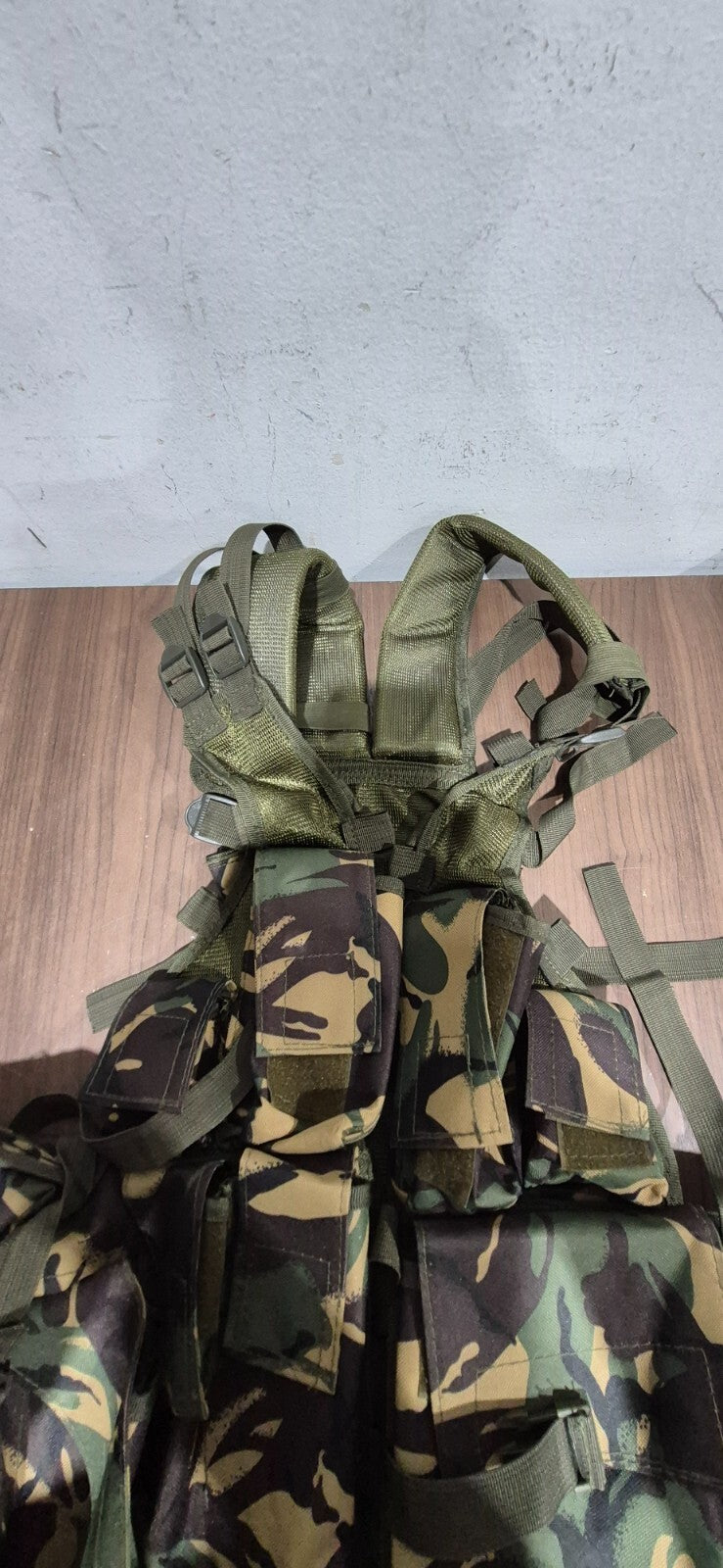 British Forces Vanguard DPM All Arms Assault Tactical Combat Vest Full Load