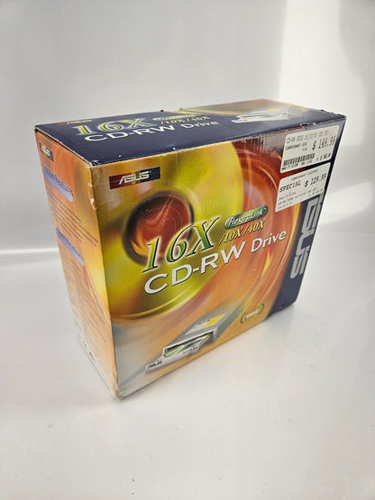 ASUS CD-RW DRIVE CRW-1610A 16x10x40