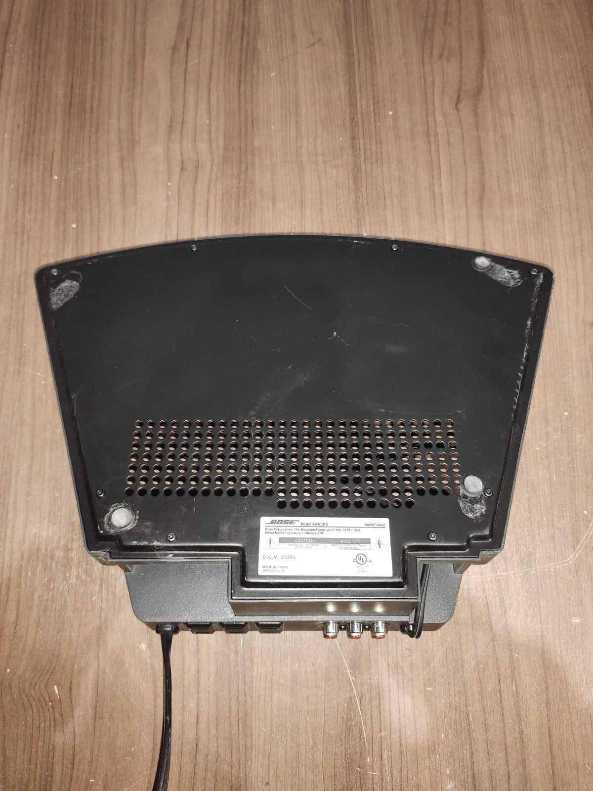 Bose AWACPG Base Pedestal Wave Radio 9638 Black Gray OEM Bose