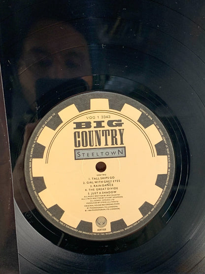 BIG COUNTRY - Steeltown (Mercury) - 12" Vinyl Record LP - EX