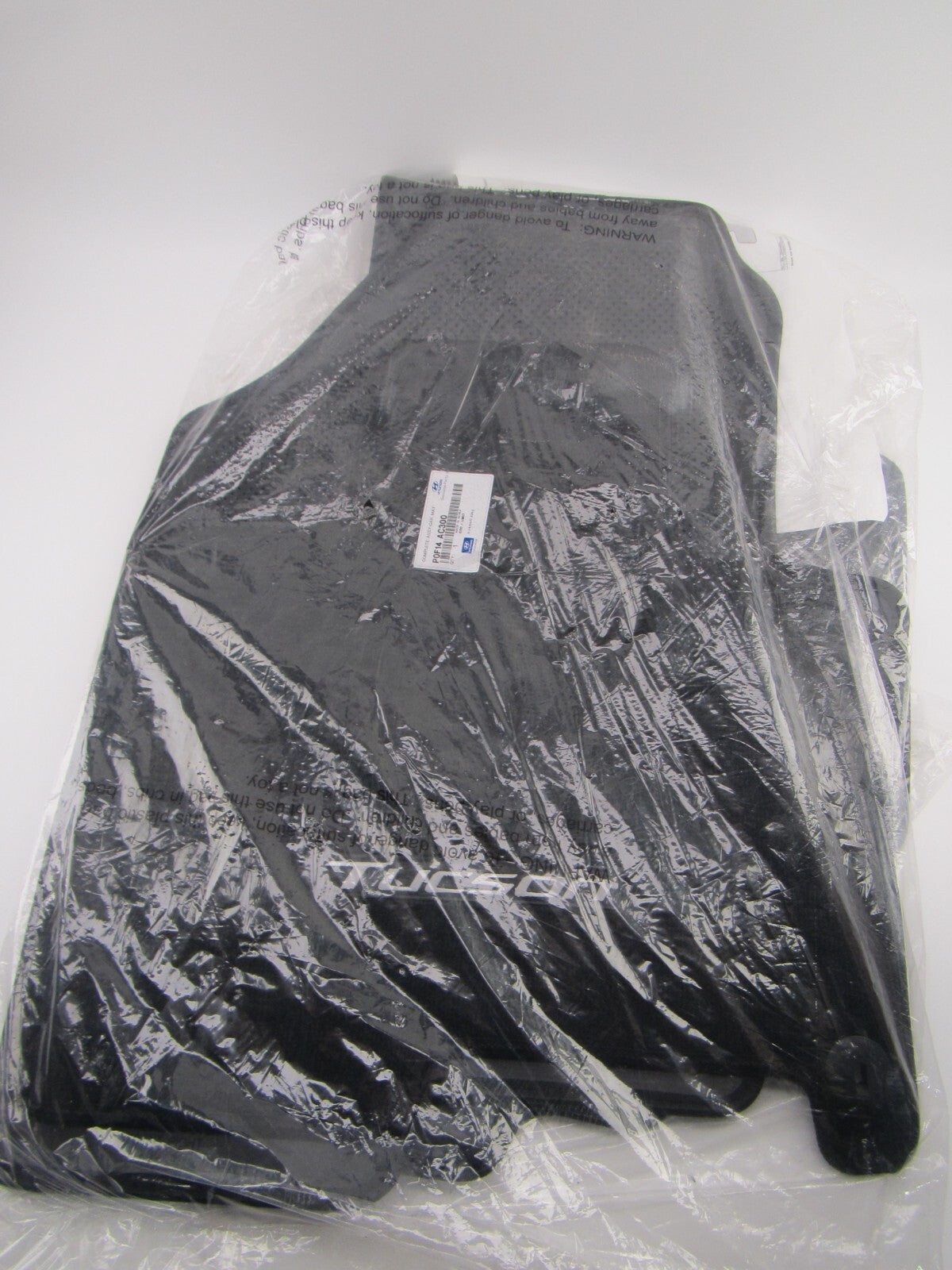 Hyundai 2023 Tucson Carpet Floor Mats (Black) - Front & Rear For PHEV P0F14AC300