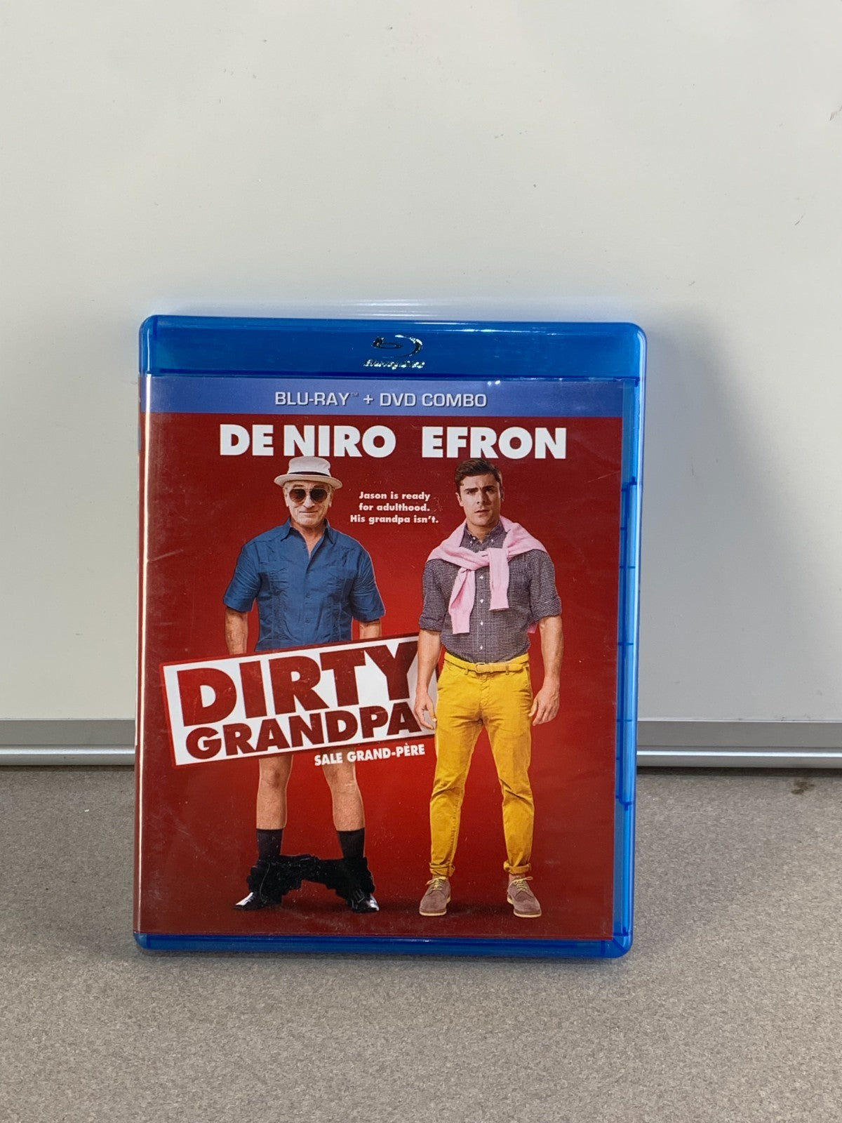 Dirty Grandpa Blu-ray & DVD 2 Disc Set Zac Efron Robert De Niro