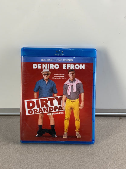 Dirty Grandpa Blu-ray & DVD 2 Disc Set Zac Efron Robert De Niro