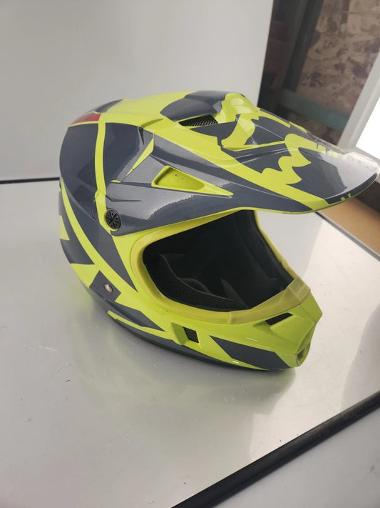 Fox Racing Youth V1 Ballast Offroad Helmet MIPS Light DOT ECE Fluorescent Green