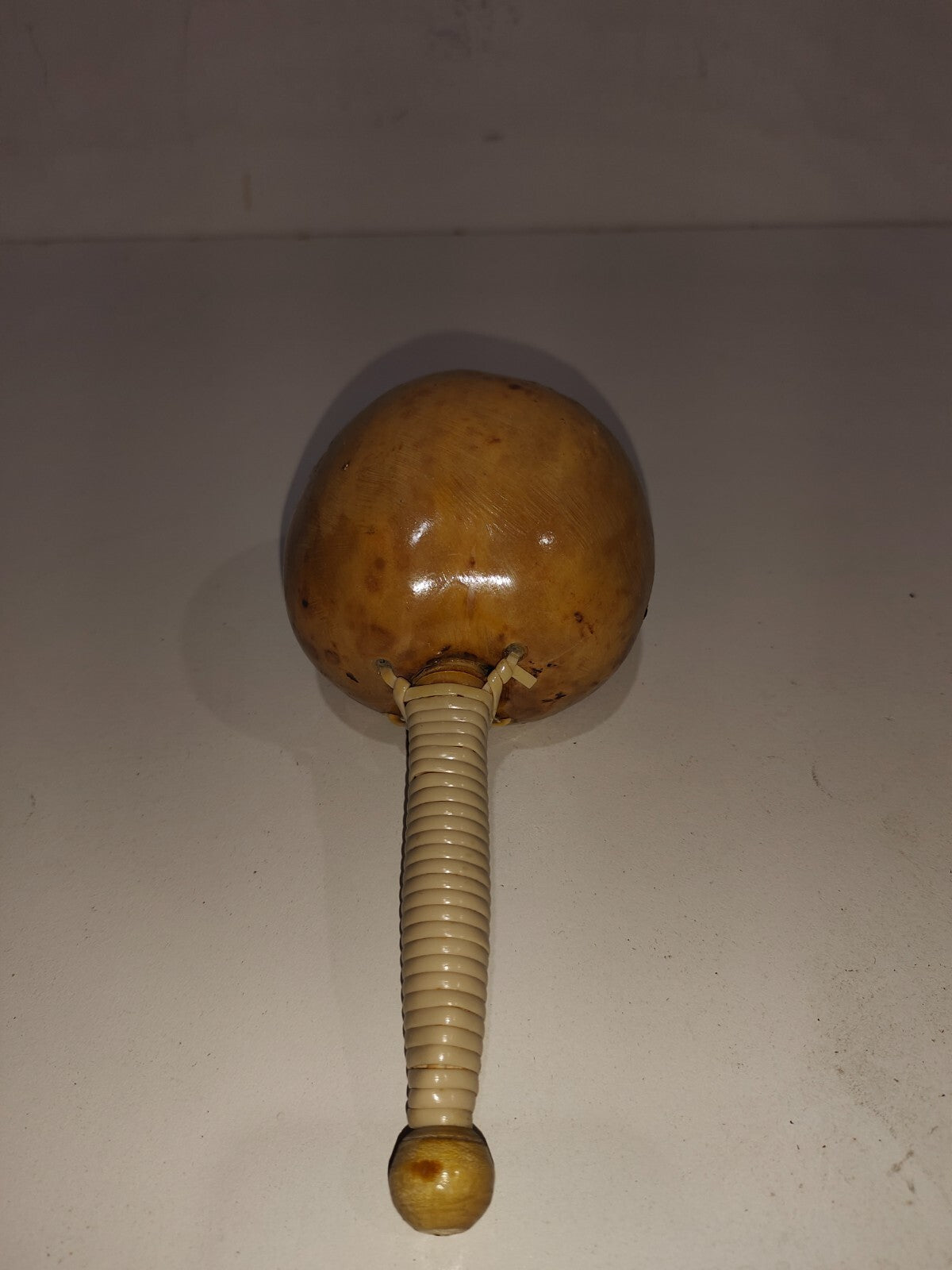 Vintage Wood Painted Rattle Toy