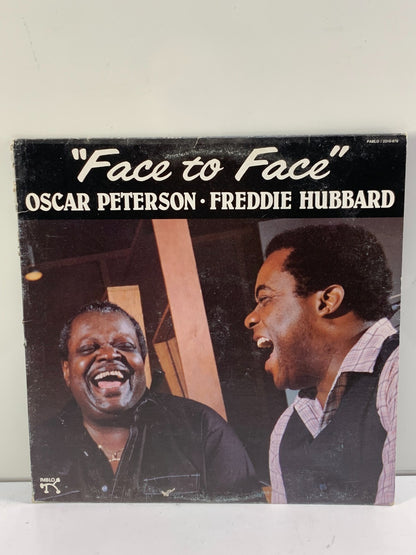 Freddie Hubbard & Oscar Peterson - Face To Face (Vinyl LP - 1982 - US -Original)