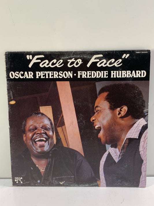 Freddie Hubbard & Oscar Peterson - Face To Face (Vinyl LP - 1982 - US -Original)
