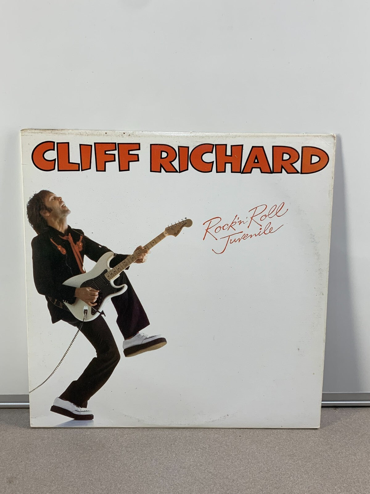 CLIFF RICHARD - ROCK 'N' ROLL JUVENILE - Vinyl LP - EMI - 1979 -VG