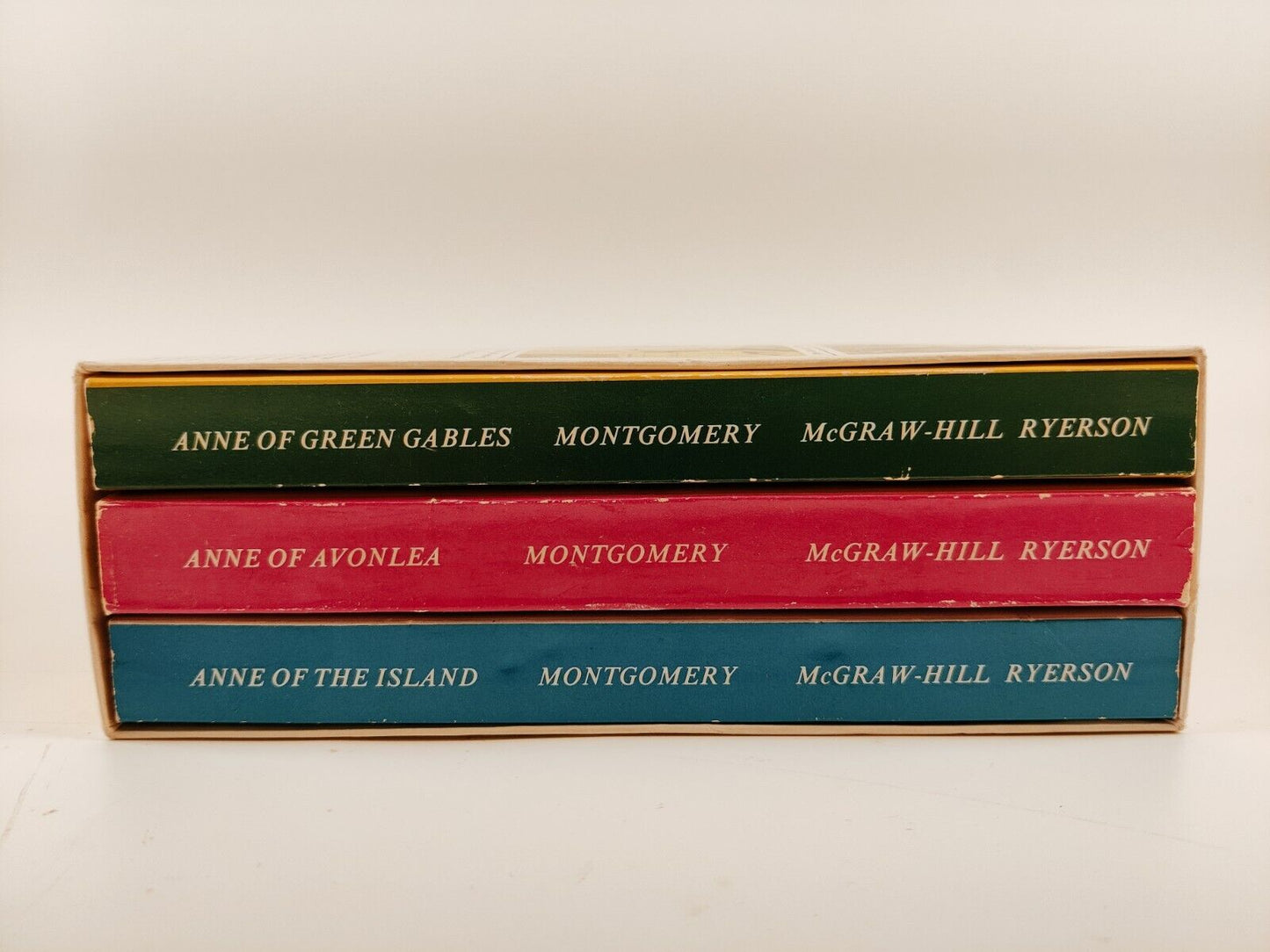 Anne of Green Gables Vintage 3 Volume Box Set 1960s