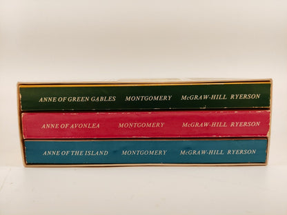 Anne of Green Gables Vintage 3 Volume Box Set 1960s