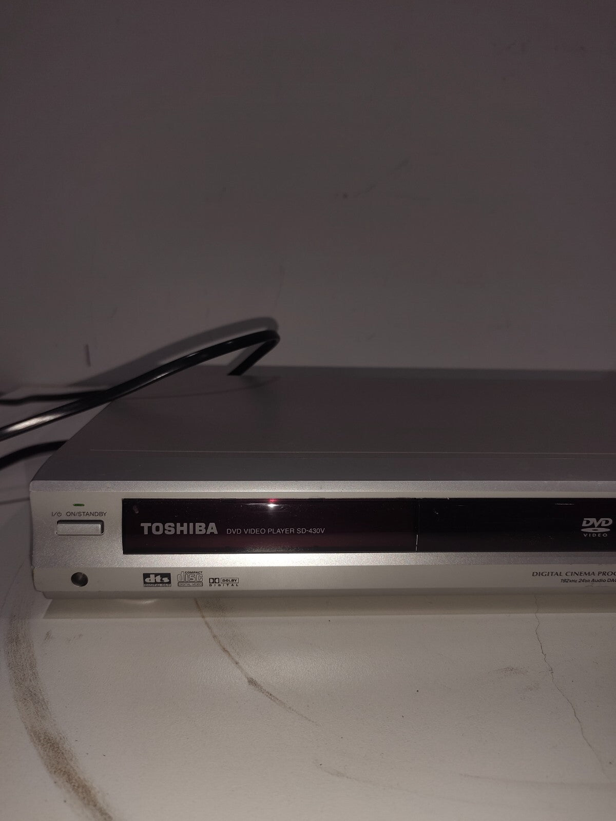 Toshiba SD-430VSC Digital Cinema Progressive DVD Video Player