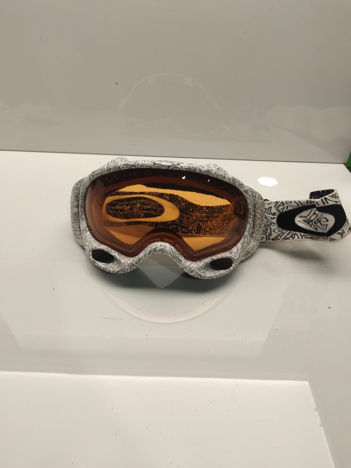 Masque de ski Oakley Crowbar Kazu Kokubo/Blanc