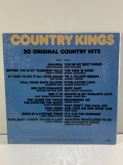 Country Kings: 20 Original Country Hits (Vinyl Record LP) cymbal