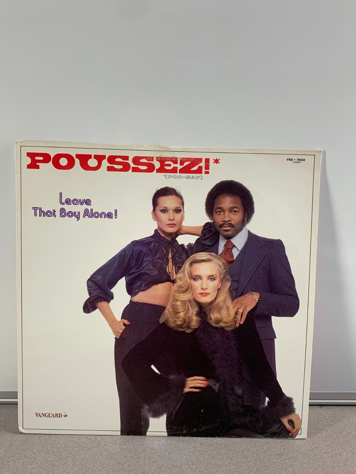 Poussez! - Leave That Boy Alone! (1980) - New Disco LP Record! Vanguard 79433