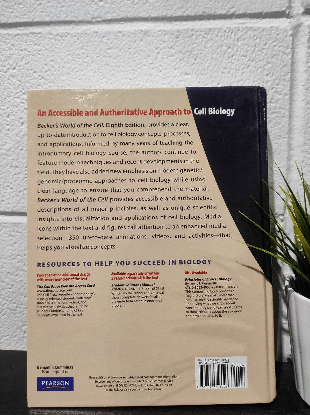 Becker's World of the Cell by Gregory Paul Bertoni, Lewis J. Kleinsmith and Jeff