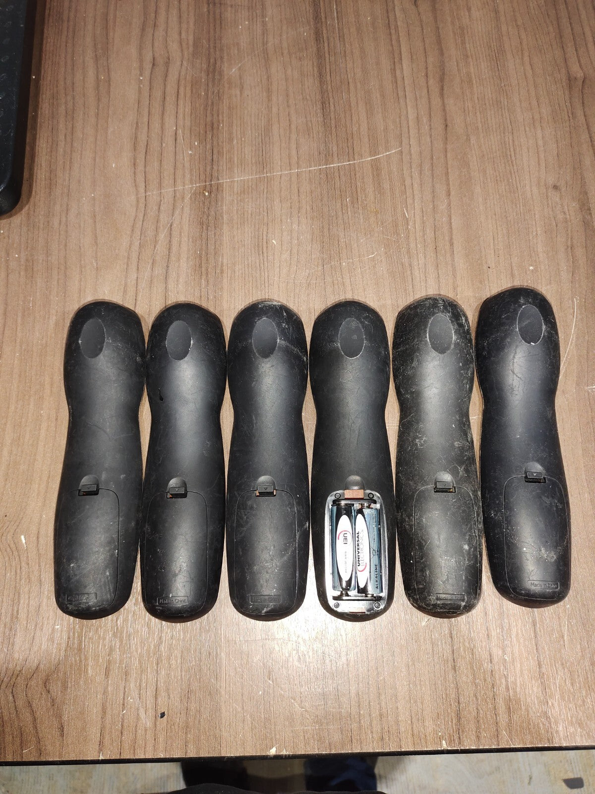 SHAW URC2054BC2 ALPHA TV REMOTE CONTROL BLACK - LOT OF 6