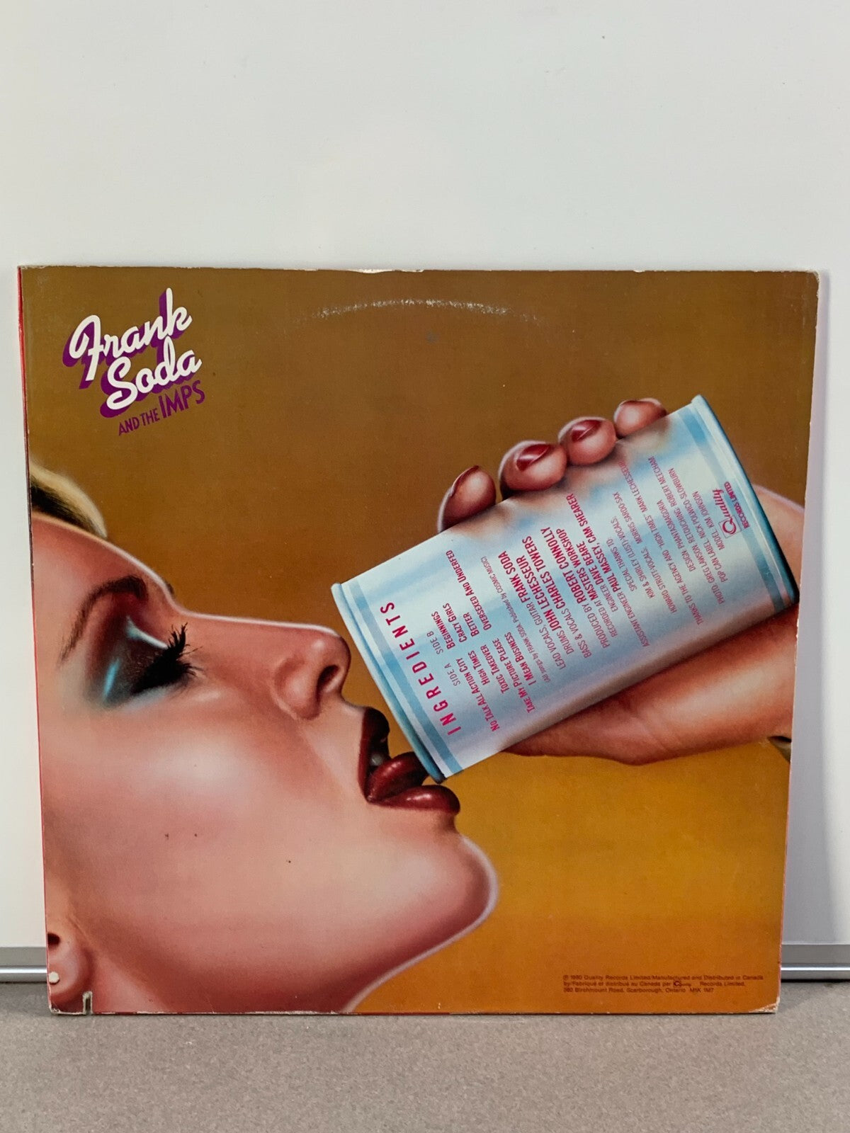 Frank Soda and The Imps - Soda Pop (Vinyl Record LP)