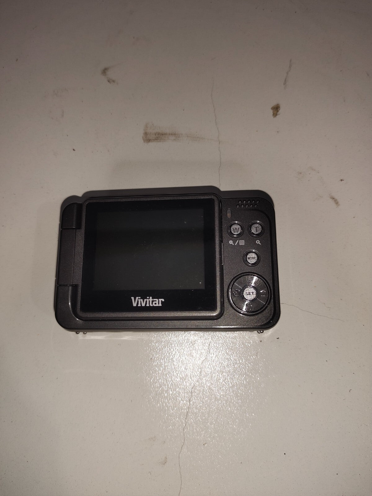 Vivitar Vivicam T028 Compact Digital Camera 4x Zoom 12.1 MP CCD - Untested