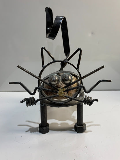 Cat Metal Sculpture art