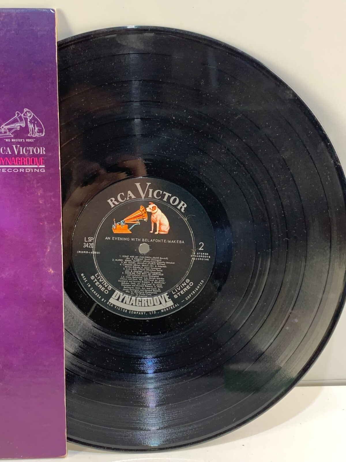 An Evening with Belafonte and Makeba by Belafonte, Harry / Makeba, Miriam Vinyl