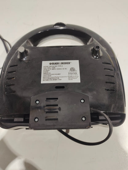 Black and Decker Electric Waffle Maker Grill Griddle