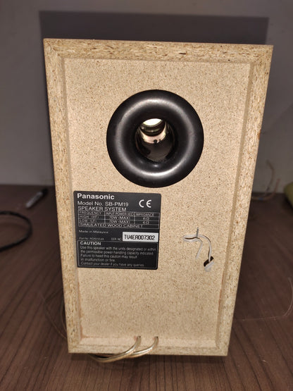 PANASONIC SB-PM19 BOOK SHELF SPEAKER