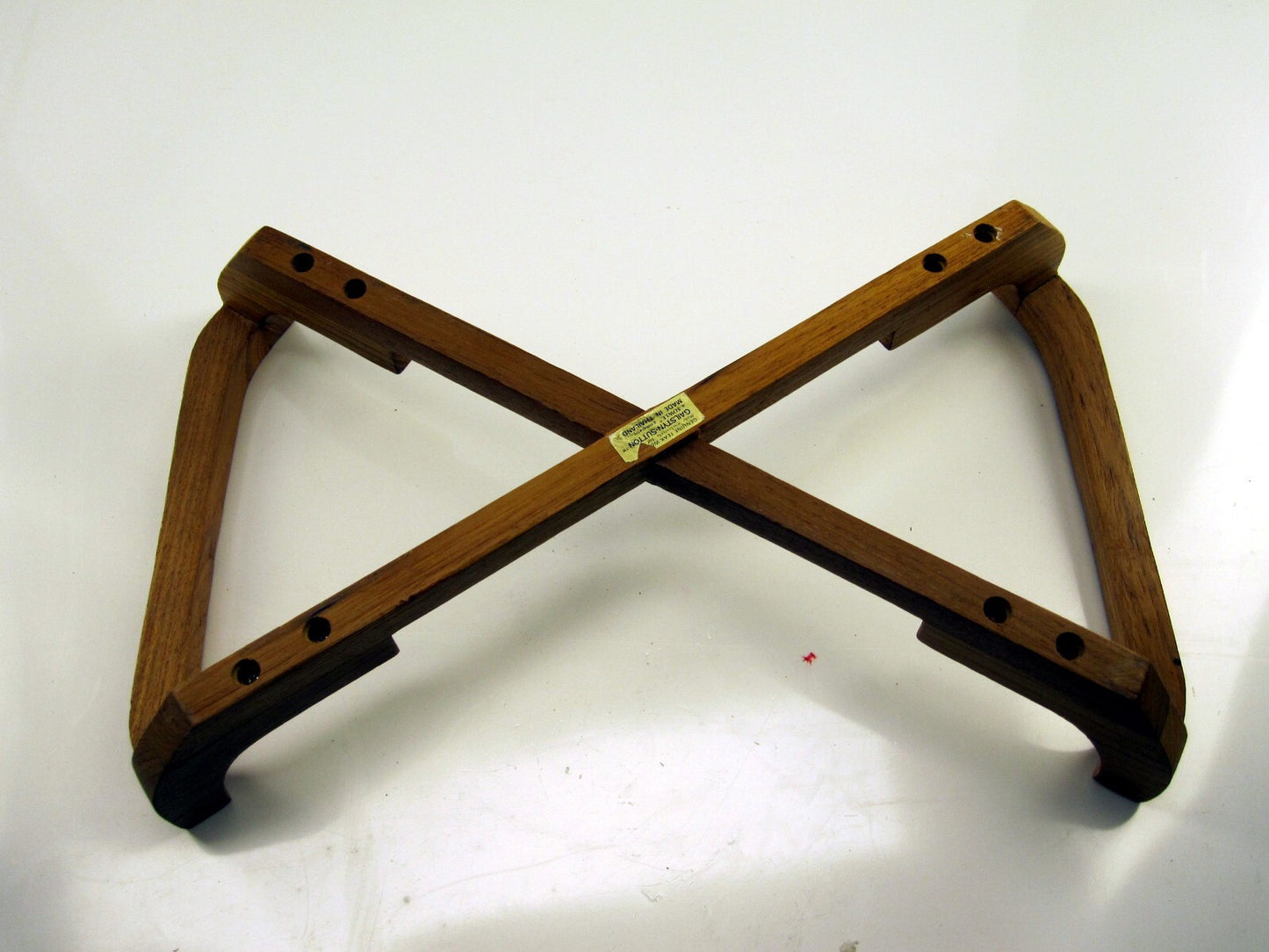Vintage Gailstyn Sutton MCM Teak Dish Holder