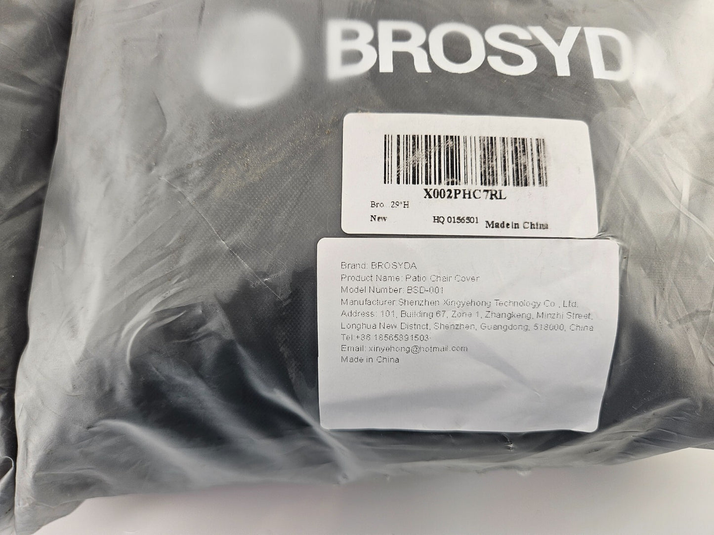 BROSYDA Patio Chair Furniture Covers Outdoor Furniture Cover Waterproof