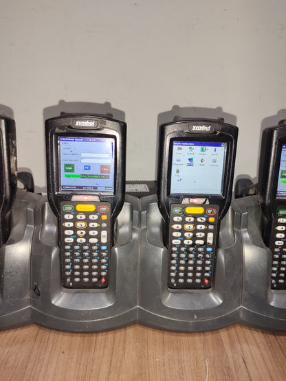 Symbol CHS3000-4000C Charging Dock & MC32N0 Barcode Scanner (4 Scanner Guns) - 4