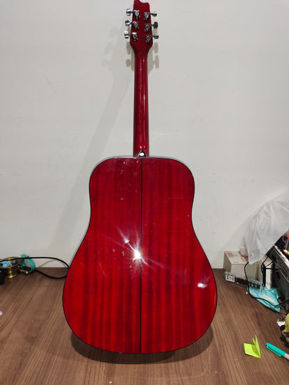 Denver DD44S Guitar RED - With Bag1