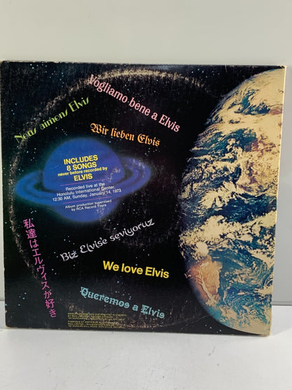 Elvis Presley Aloha from Hawaii Via Satellite Double Album LP VPSX-6089 Gatefold