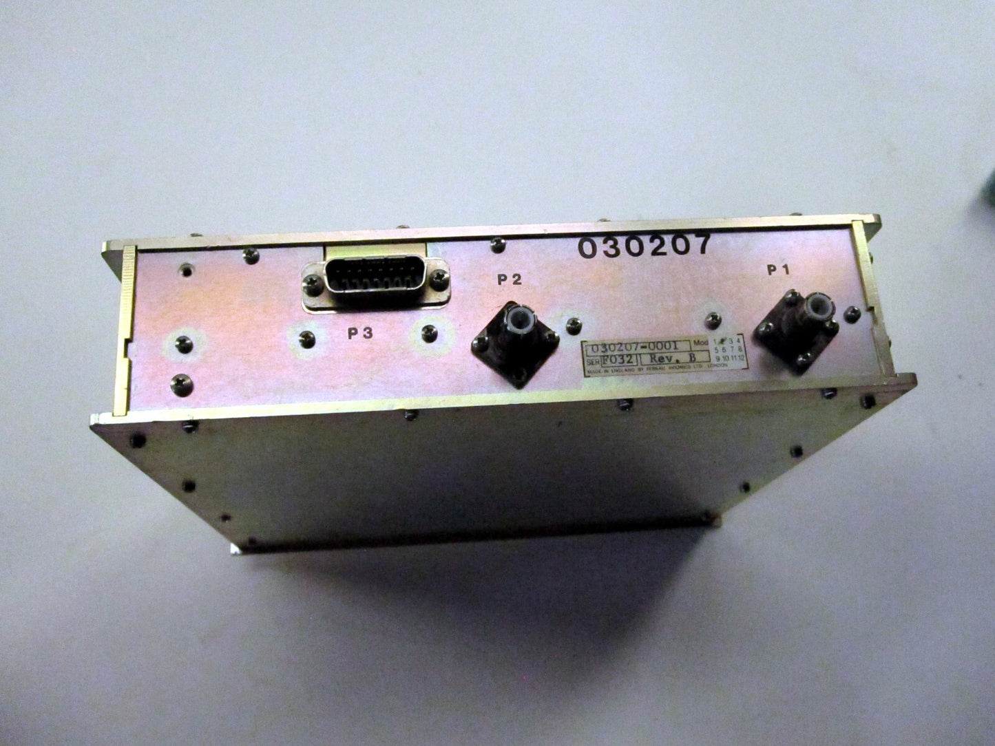 Fernau Avionics 030207-0001 F032 Rev. B Audio Equipment