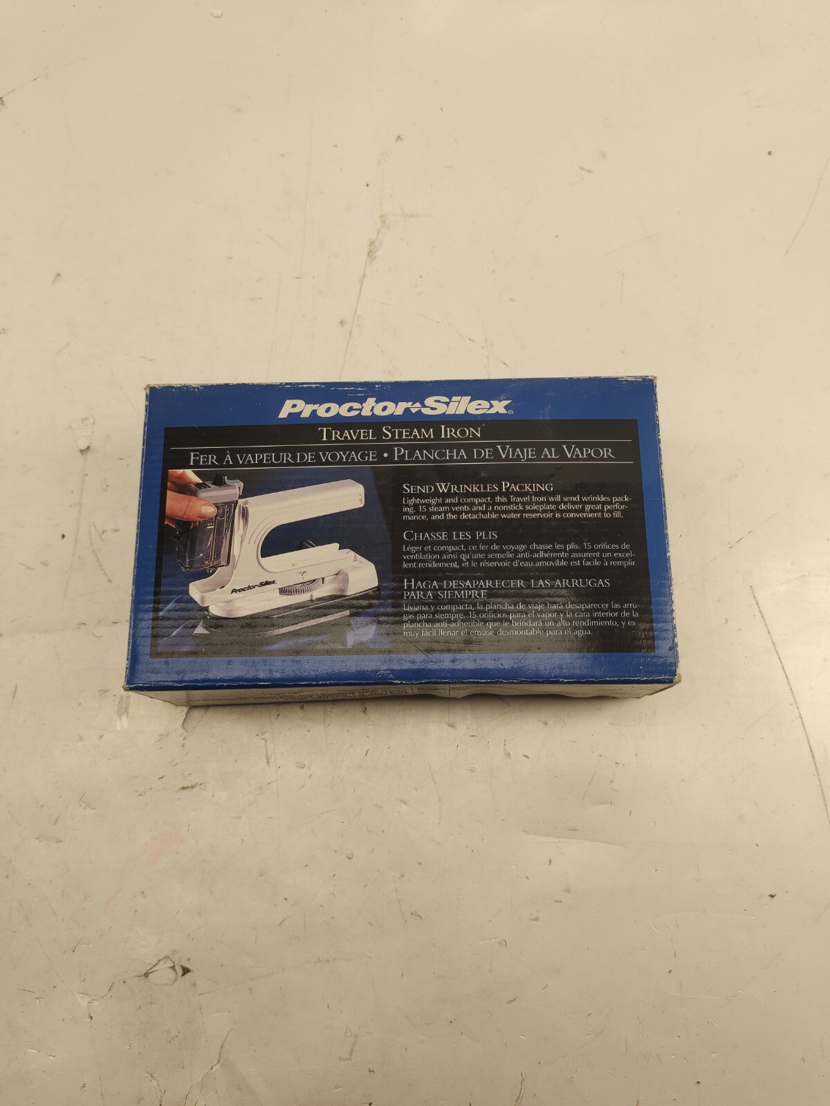 Proctor-Silex Steam Iron/Portable Compact Travel Electric 12565 Small Travel