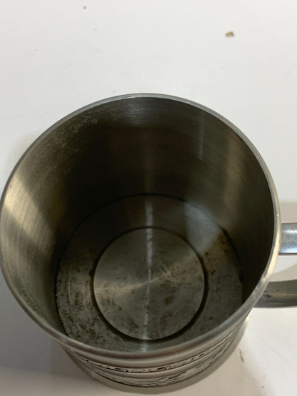 Vintage Embossed Pewter Mug by ERAWAN PEWTER (Thailand)
