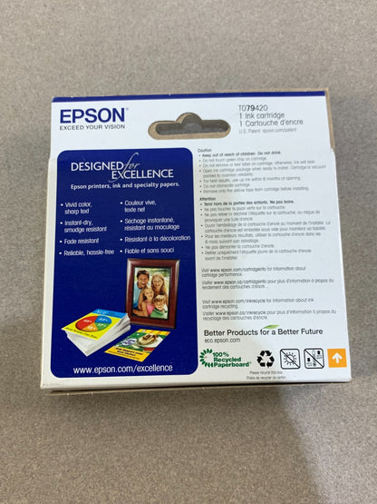 Epson 79 Claria Yellow High-Yield Ink Cartridge, T079420