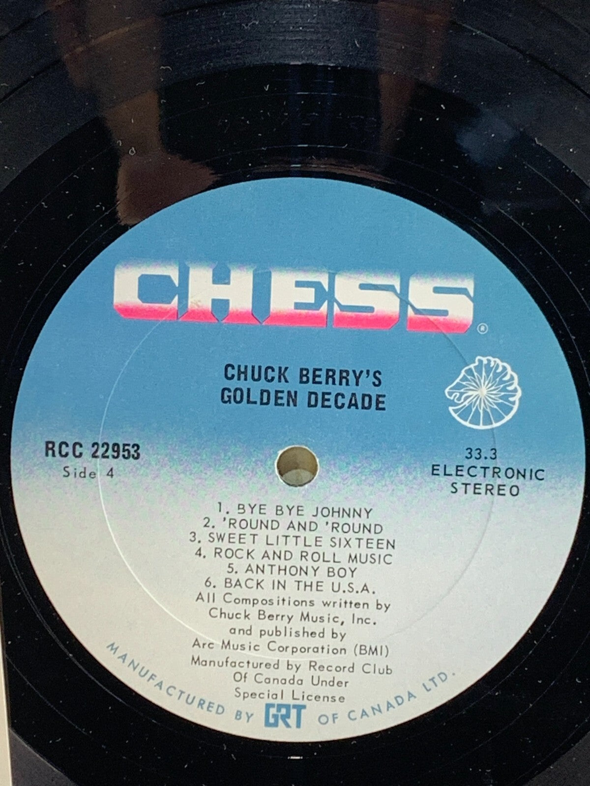 Chuck Berry's Golden Decade 1974 Vinyl Record Set Chess LPS-1514D