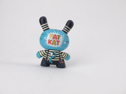 Collectible Delight: Kidrobot Dunny 2009 3" Vinyl Figure - Fat Kat, Kronk Complete Art Statue