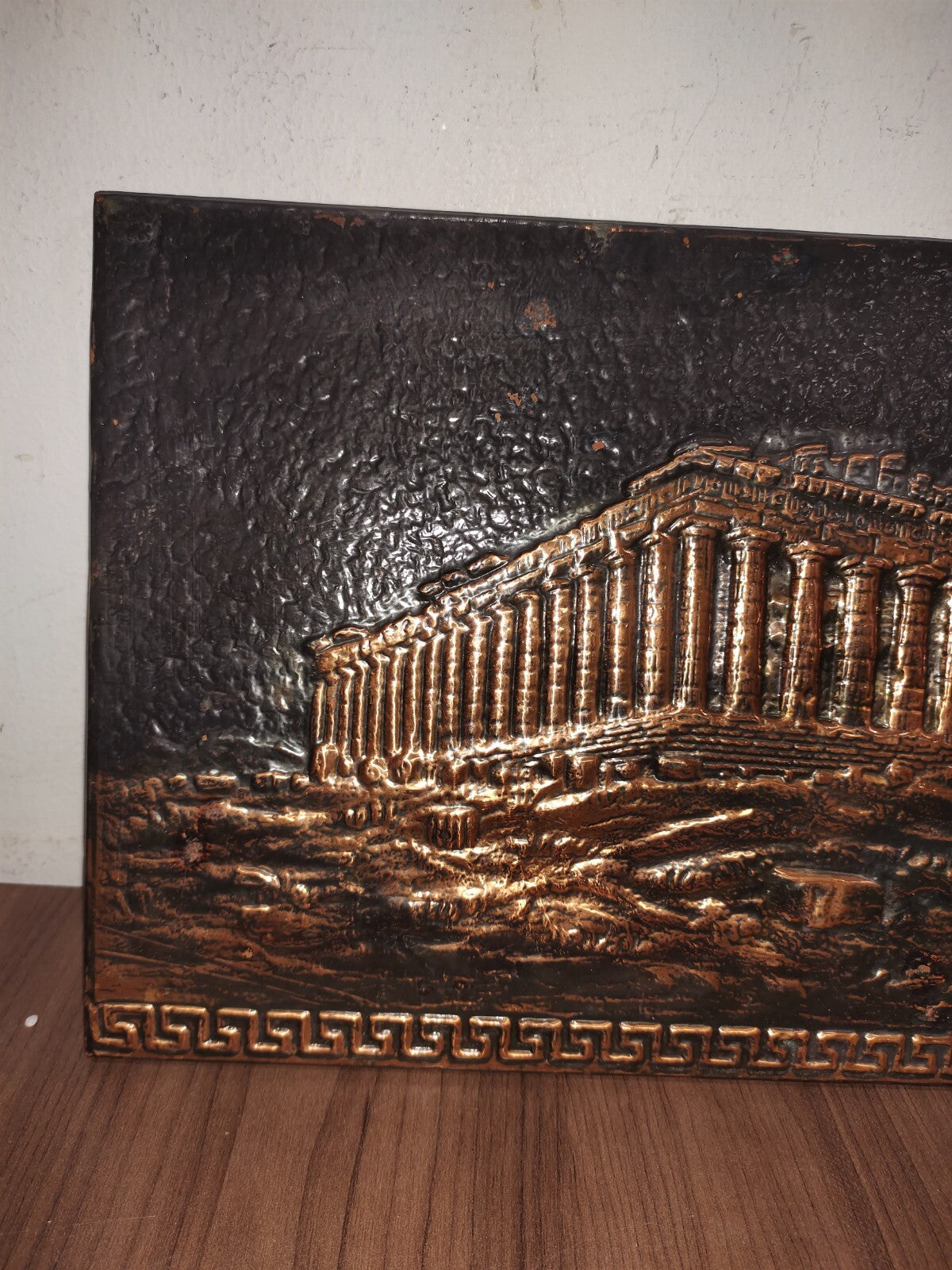 Egyptian Relief Temple Picture 13.5” x 9.5”