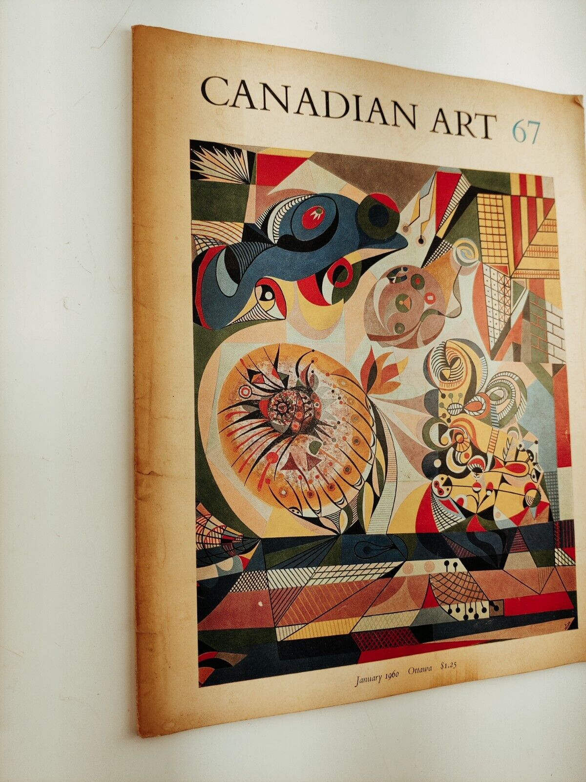 Lot of 3 Canadian Art Magazine 1959-1960 incl. Special Issue on Graphic Design