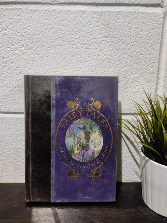 Vintage 1982 Grimm Fairy Tales Simon And Schuster Classics Hardcover Book
