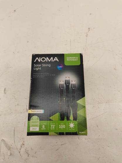 Noma Solar String Led Light - 2.5 Lumens 100 Led's