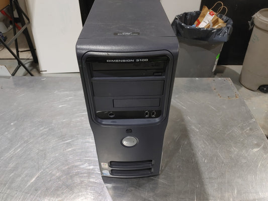 GOOD CONDITION DELL Dimension 3100 WinXP PC Pentium4 3.06GHz 1.25GBRAM NO HDD/OS
